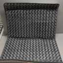 XXL Dog Bed for Crate High Resilience Foam Crate Pad Mat for Large Dogs Washable Anti-Slip,47" x 29", Dark Gray