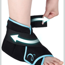 Comfytemp Ankle Ice Pack Wrap for Plantar Fasciitis Relief, FSA Eligible HSA, Foot Support Brace for Sprain, Achilles Tendonitis, Heel Spur, Swelling, Hot Cold Compress Sleeve, Get Well Gift - 1 Pack