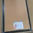 VEVOR 24 x 36 Cork Board, Large Bulletin Board with Black MDF Frame, Wall Mounted Pin Board for Office, School and Home Decor, Hanging Message Board for Pictures and Notes, 10 Push Pins Included