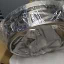 13 inch Brushed Nickel Flush Mount Ceiling Light Fixtures,3-Light Modern Hallway Light Fixtures Ceiling, Brushed Nickel Light Fixture Ceiling Mount for Farmhouse,Kitchen, Bedroom 2 Pack