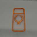 TORRAS Q3 Spin for iPhone 17 Pro Max Case with 360 Magnetic Stand, Wireless Charging Compatible, Hard PC Case for 17 Pro Max Phone Case with Stand, Translucent Cosmic Orange