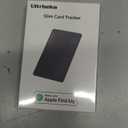 Ultra-Thin Air Tag Wallet Tracker Card 0.094in IP68 Waterproof Bluetooth Tracker for Wallets, Passport, Work with Apple Find My, Wireless Charging, Card Locator [Apple MFi Certified] iOS Only (1-Pack)