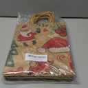 Orgrimmar 24 Pcs Christmas Gift Bags Medium Size Assorted Christmas Prints craft Paper Gift Bags with Handle 7.3x9.0x3.3 Inches for Shopping Parties Wedding Baby Shower