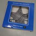 Toyvian Christmas Tree Topper Star,Christmas Decorations Lighted Wire Xmas Tree Star for Christmas Tree Ornament (12 Inch,Golden)