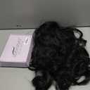 BARSDAR Long Body Wave Black Headband Wig - Black Loose Body Wavy Headband Wig for Women - 26 Inch Thick Soft Synthetic Wear and Go Glueless Wigs Natural Looking Easy Wear Head Band Wigs