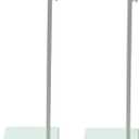 2pack of metal Handbag Rack Display Single Side Adjustable Handbag Display Stand Purse Display Rack (WHITE)