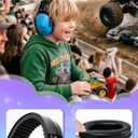 Dr.Ьeter Ear Muffs for Noise Reduction: SNR27.4 Noise Cancelling Headphones for Kids Autism Sensory with Adjustable Headband - Kids Ear Protection for Monster Jam, Fireworks, Concerts, Air Shows