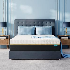 10 Inch Full Mattress for Kids, Cooling Full Memory Foam Mattress in a Box for Pressure Relief, Cooling Tencel Cover, Foam Made in USA, CertiPUR-US Certified, Medium Plush