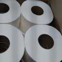 Genuine Joe Jumbo Roll Bath Tissue - 2-Ply White Toilet Paper, 3.3" x 650' per Roll, 12 Count Bulk Pack, Recycled Fiber, Commercial Grade for Dispensers, 3.25" X 650'