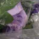 Floweroyal 2 Pack Artificial Flower Garlands 15.8FT Fake Rose Vines Silk Flowers Hanging Rose Ivy for Wedding Arch Party Home Garden Wall Decor (Purple)