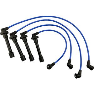 High Performance Spark Plug Wires Compatible with CL Accord Civic (del sol) Odyssey Oasis 1.6L 2.2L 2.3L L4 Gas 1994 1995 1996 1997 1998 1999 2000 2001 2002 Blue