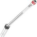 BILITOOLS 5/8" Magnetic Spark Plug Socket, 3/8" Drive x 10" Long Swivel Thin Wall 6-Point Socket, CR-V Steel Spark Plug Removal Tool