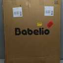 Babelio Baby Gate for Doorways and Stairs, 26''-40'' Auto Close Dog/Puppy Gate, Easy Install, Pressure Mounted, No Drilling, fits for Narrow and Wide Doorways, Safety Gate w/Door for Child and Pets