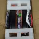 4000 Watt Pure Sine Wave Power Inverter 24V DC to 110V 120V Converter for Family RV Off Grid Solar System Car with Type-C Ports 4 AC Power Outlets Dual USB Ports LCD Display and Remote Control