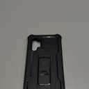 Dexnor for Samsung Galaxy Note 10+ Plus Case, [Built in Screen Protector and Kickstand] Heavy Duty Military Grade Protection Shockproof Protective Cover for Samsung Galaxy Note 10 Plus Black