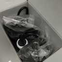 Slopehill Professional Ionic Hair Dryer, Powerful 1800W Fast Drying Low Noise Blow Dryer with 2 Concentrator Nozzle 1 Diffuser Attachments for Home Salon Travel (White)