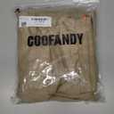 COOFANDY Men's Knit Sweatpants Lightweight Open Bottom Casual Pants Drawstring Jogger Yoga Pants with Pockets (Large, Olive Green)