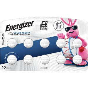 Energizer 2032 Batteries (10 Pack), 3V Lithium Coin Batteries with 3-in-1 Child Shield
