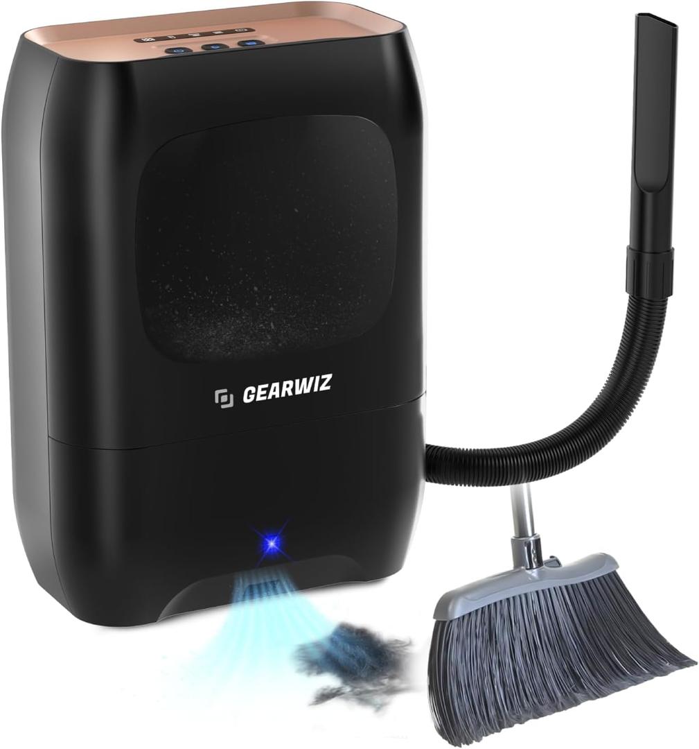 1500W Automatic Vacuum Dustpan  Hands-Free Vacuum Dustpan  Touchless Vacuum Dustpan  Electric Vacuum Dustpan with Nozzle Attachment  Multi-Mode Floor Vacuum Dustpan for Professional Use