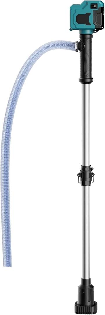 Cordless Stick Water Transfer Pump Compatible with Makita 18v Battery, 720GPH, Brushless Motor, Portable Sump Utility Pump for Deep Well, Drum,Pool Garden Pond (Tool Only)