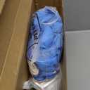 Gejoy 110 Pcs Blue White Balloons Column Stand Kit Adjustable Tower Stand from 1.4 to 6.6 ft with Bases for Graduation Wedding Birthday Baby Shower Party