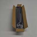 Shower Curtain Rod Adjustable 31-79", Anti-Rust Shower Rod & Spring Tension Shower Rod No Drill, Black Shower Curtain Rod for Bathroom Tension Rod