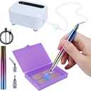 TWIZIUAO Electric Diamond Painting Pen: Diamond Art Vacuum Pen with 3 Adjustable High Levels,Rechargeable & Long-Lasting,Diamond Art Kits for Adults - DIY 5D Diamond Art,No Wax Needed