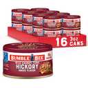 Bumble Bee Snackers - Hickory Smoke Tuna, 3 oz Easy Open Can - 19g Protein per Serving - Wild Caught Skipjack Chunk Light Tuna Pack - No Draining, Ready to Eat (Pack of 16), 08/02/2026
