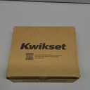 Kwikset Casey Interior Privacy Door Handle with Lock, Door Lever For Bathroom and Bedroom, Matte Black Reversible Keyless Turn Lock, with Microban Protection (1 Pack)