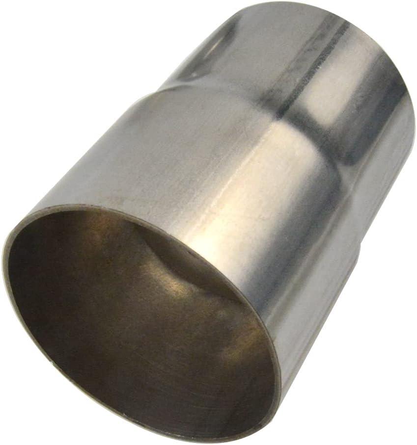 ID 2.5" to OD 2.5" Stainless Steel Universal Exhaust Adapter Coupler