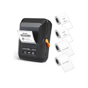 SUPVAN T50M Pro Bluetooth Label Maker Machine with 4 Tapes, Wide Waterproof Label, Versatile App with 30+ Fonts and 660+ Icons, Inkless Labeler for Home, Kitchen, School, Office Organization, Set 3