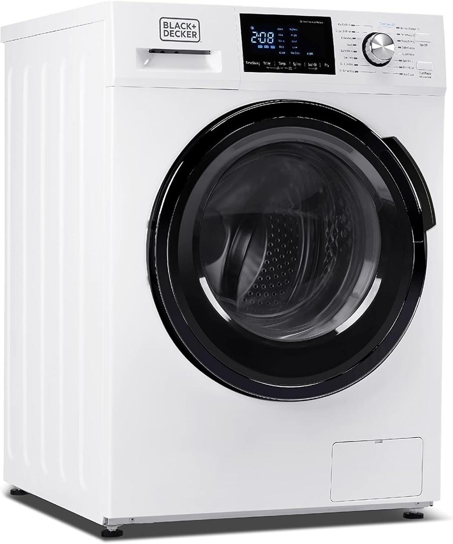 BLACK+DECKER Washer and Dryer Combo, 2.7 Cu. Ft. All In One Washer and Dryer with LED Display & 16 Cycles