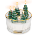 Christmas Tree Candles - Premium Festive Candles for Christmas Decor, Perfect for Home Decorations, Holiday Gatherings, Family Reunions, Festival Parties and Seasonal Celebrations