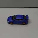 Metanyl Impreza WRX STI Toy Car Racing Sports Diecast Model Car 1/36 Scale Metal Pull Back Vehicle, Doors Open, Zinc Alloy Casting, Boys Toys Kids Birthday Gifts Mens Collection, Blue