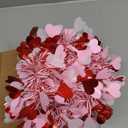 50FT Valentine's Day Decorations,Valentines Heart Garland Red Pink White Valentines Day Garland for Home Room Mantel Stairs Door Outdoor Indoor Wedding Valentine's Day Decor