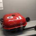 Walk-A-Bout Portable Red Charcoal Grill Red
