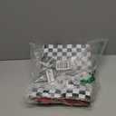 habgp 8 Pack Extra Large Christmas Gift Bags, Reusable Tote Bags with Handle 16.9 x 12.6 x 6.7", Non-Woven Christmas Gift Bags for Wrapping Shopping Gifts Holiday Xmas Party Gifts Favors