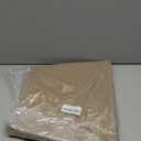 SHENG HONG 30 Inch Christmas Tree Collar Buffalo Plaid Christmas Tree Skirts Tree Ring Christmas Decorations for Party Holiday Home Decoration - Flax