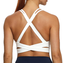 Aoxjox Women's Workout Sports Bras Fitness Trainning Infinity Gym Bra Yoga Crop Tank, XS, Pack of 4