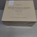 Stylish Padded Baby Play Mat for Your Boy or Girl - Extra Thick & Super Soft Vegan Leather Floor Mat Creates A Safe Play Area for Little Ones - A Beautiful Playmat That Fits Nicely Into Any Playroom (Beige)