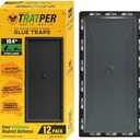 Tratper Glue Traps for Mice,Rat,Mouse,Snake,Lizard,Insect. 12 Pack. Extra Strength,Pre-Baited Adhesive.Heavy Duty Plastic Tray.Non-Toxic,Chemical-Free Pest Control for Home. 12Pack