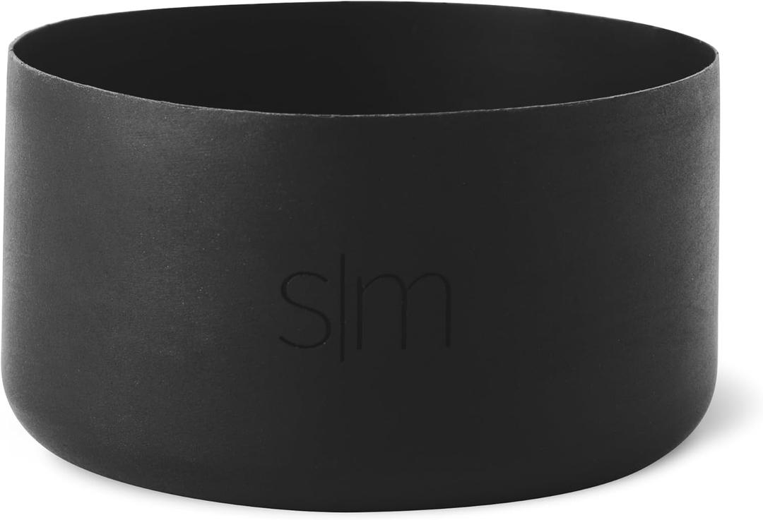 Simple Modern Boot for Summit Water Bottles ONLY | Fits 32oz & 40oz sizes | Does NOT fit Trek, Classic, Voyager, Tumblers | Anti-Slip Bottom Bumper Silicone Sleeve | Summit Collection | Midnight Black