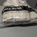 5x8 Area Rug Living Room Rugs - Washable Neutral Modern Abstract Soft Thin Rug Indoor Floor No Slip Rug Carpet for Bedroom Under Dining Table Home Office Decor - Beige/Brown