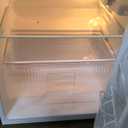 Midea WHD-113FSS1 Double Door Mini Fridge with Freezer for Bedroom Office or Dorm with Adjustable Remove Glass Shelves Compact Refrigerator, 3.1 cu ft, Stainless Steel