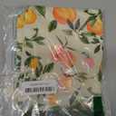 Maison d' Hermine Cloth Napkins Set of 4 100% Cotton Everyday Reusable Square Napkins Cloth Washable Dinner Party Wedding Restaurant Easter Decorations Spring/Summer (Soleil Fruite, 18" x 18")