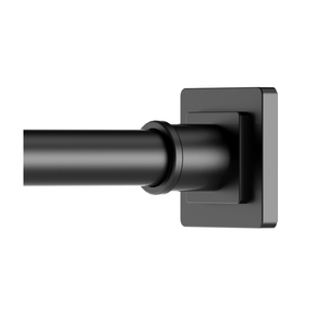 Shower Curtain Rod Adjustable 31-79", Anti-Rust Shower Rod & Spring Tension Shower Rod No Drill, Black Shower Curtain Rod for Bathroom Tension Rod