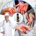 Finger Splint Brace,Supports Pinky,Middle,Ring,Metacarpals & Knuckles,Adjustable Left Right Hand Braces,Straightener for Trigger Fingers Splints,Broken,Arthritis,Fracture,Sprain,Injury,Tendonitis, Size L/XL