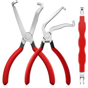 3PCS Electrical Disconnect Pliers, Automotive Electrical Terminal Connector Separator Removal Tool, Electrical Wire Plug Connector Separator for Cars