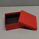 Elegant Red Packing Box Multifunctional Storage Container for Paper Material Simple Design for Wedding Birthday and Everyday Use