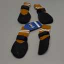 SCENEREAL Anti Slip Dog Boots & Paw Protectors for Hardwood Floor, Extended Dog Socks to Prevent Licking Paws, Waterproof Pet Snow Rain Shoe for Winter Medium Senior Dogs, Khaki M (Medium(Paw width 2.04in/5.2cm))